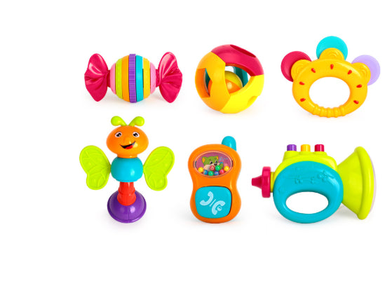 Baby Rattle Toy 10pcs (0-3)