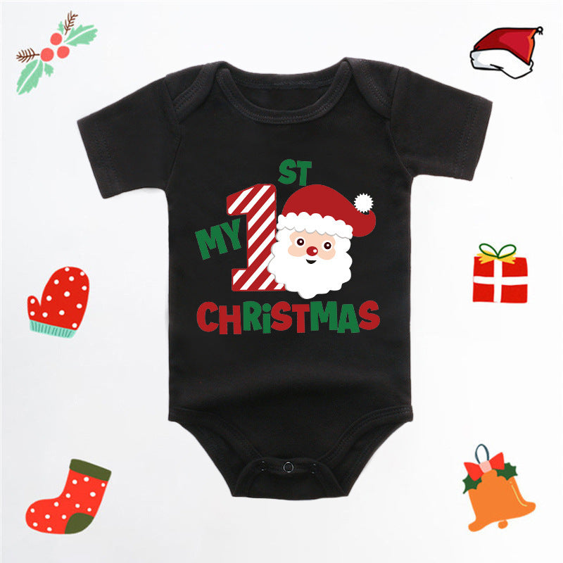 Christmas Baby Deer Jumpsuit Romper